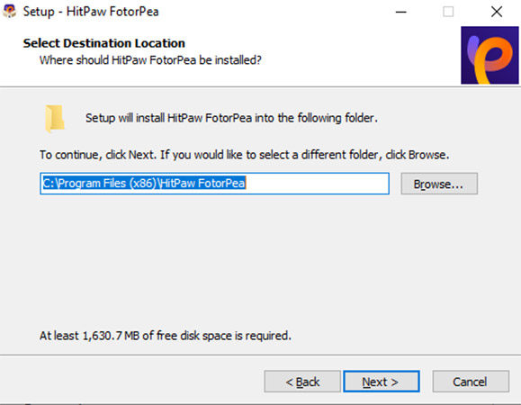 install hitpaw fotorpea website