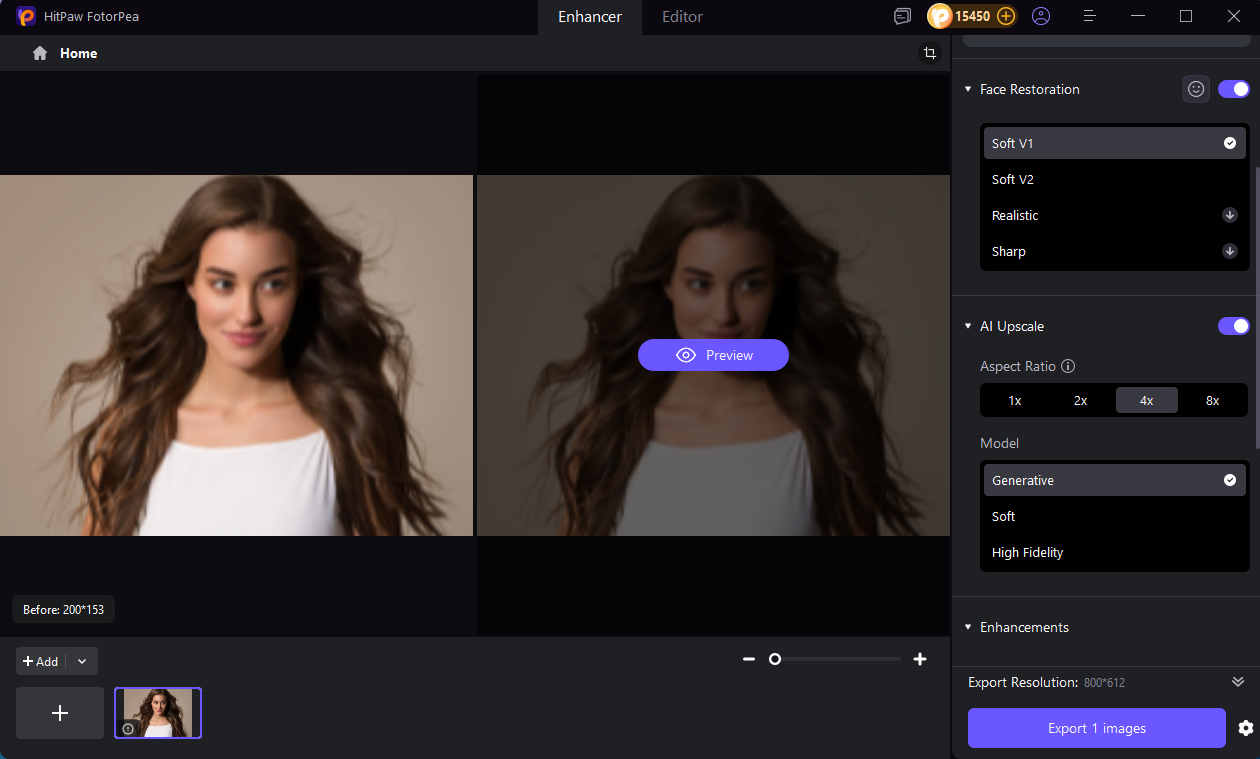 ai photo enhancer